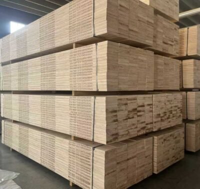 UNIVERSAL Heavy-Duty LVL Scaffolding Board, OSHA-Certified, Laminated Veneer Lumber, High Load-Bearing Capacity, Weather-Resistant Seal.